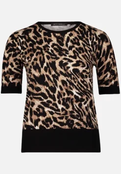Betty Barclay Feinstrickpullover mit Animalprint