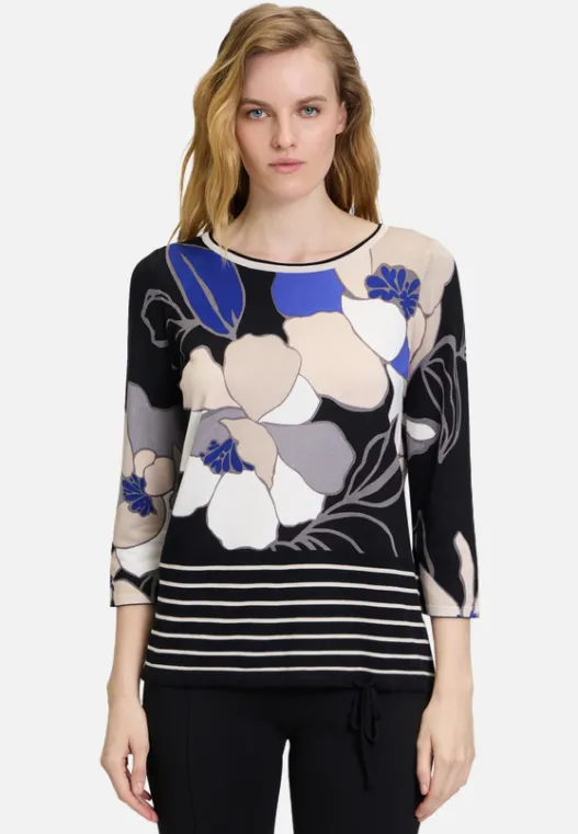Betty Barclay Feinstrickpullover mit Blumenprint