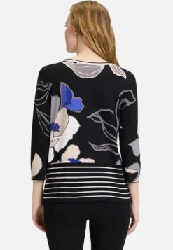 Betty Barclay Feinstrickpullover mit Blumenprint