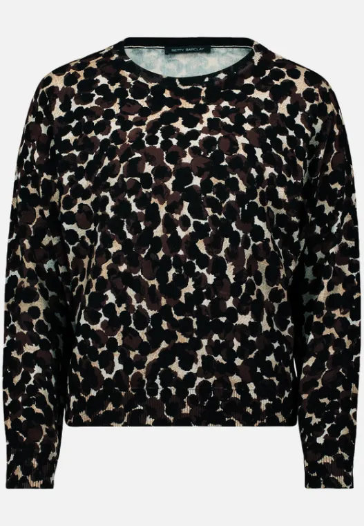 Betty Barclay Feinstrickpullover mit Fledermausärmeln
