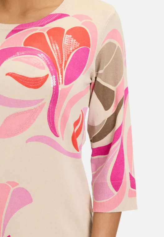 Betty Barclay Feinstrickpullover mit Print