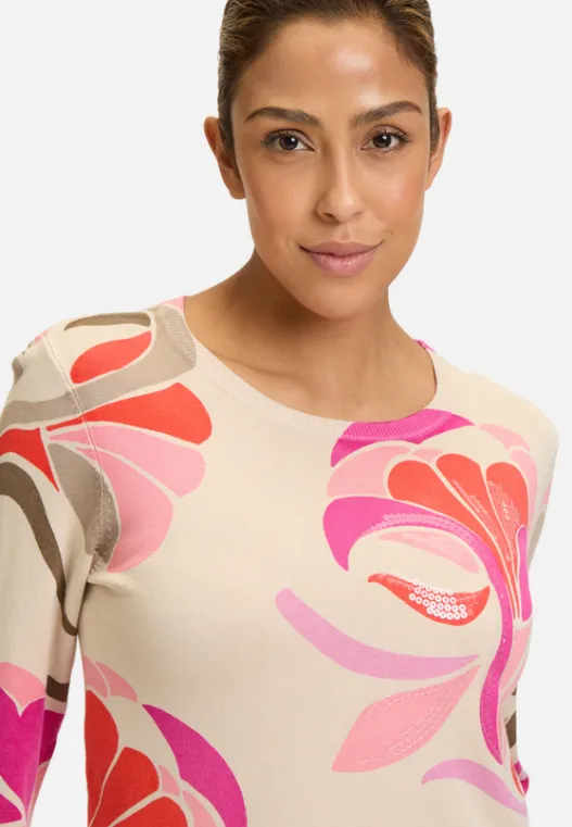 Betty Barclay Feinstrickpullover mit Print