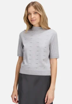 Betty Barclay Feinstrickpullover mit Stehkragen