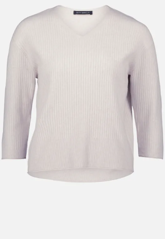 Betty Barclay Feinstrickpullover mit V-Ausschnitt