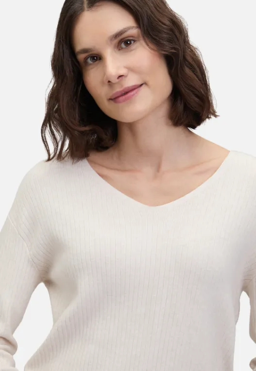 Betty Barclay Feinstrickpullover mit V-Ausschnitt