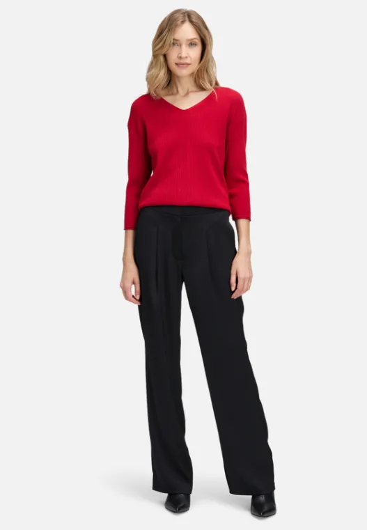 Betty Barclay Feinstrickpullover mit V-Ausschnitt