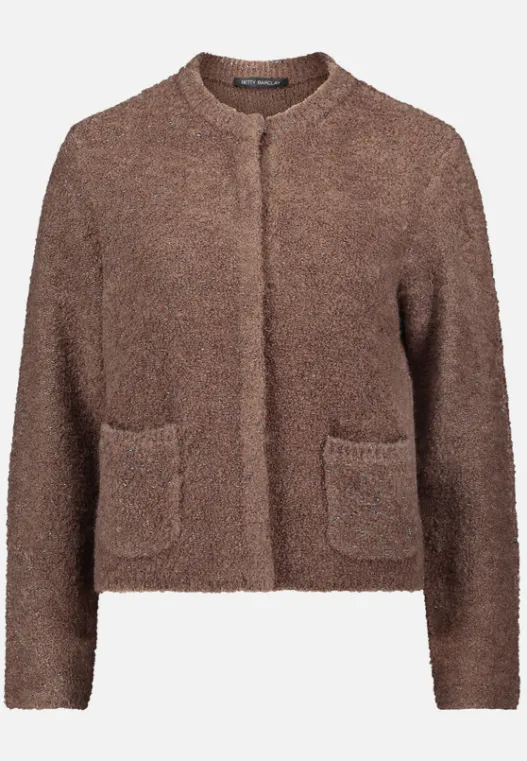 Betty Barclay Grobstrickjacke mit Lurexfaden