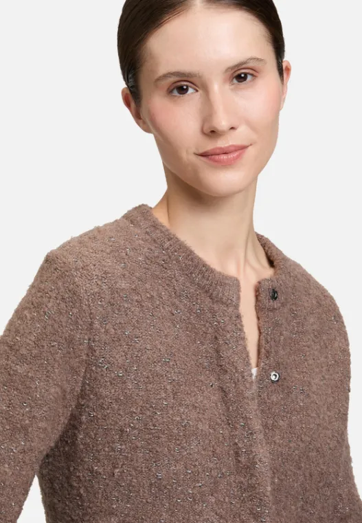 Betty Barclay Grobstrickjacke mit Lurexfaden