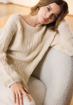 Betty Barclay Grobstrick-Pullover mit Effektgarn