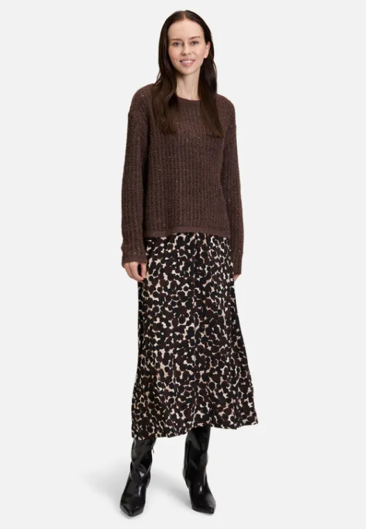 Betty Barclay Grobstrick-Pullover mit Pailletten