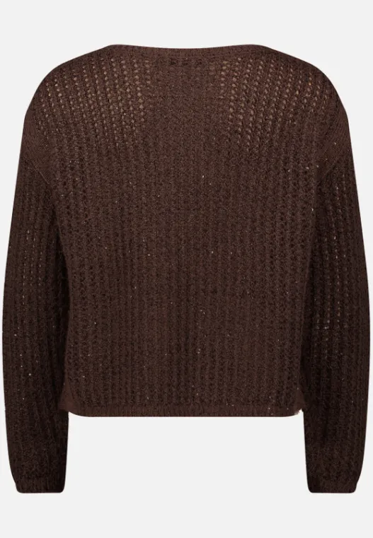 Betty Barclay Grobstrick-Pullover mit Pailletten