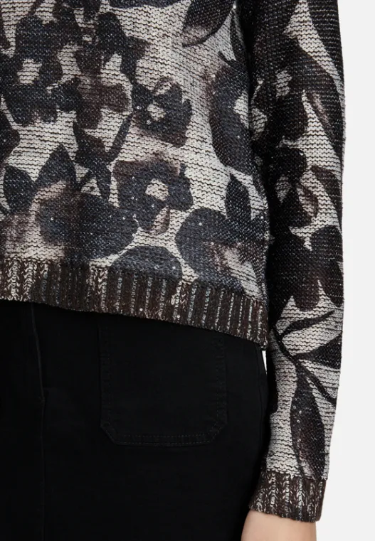 Betty Barclay Grobstrick-Pullover mit Pailletten