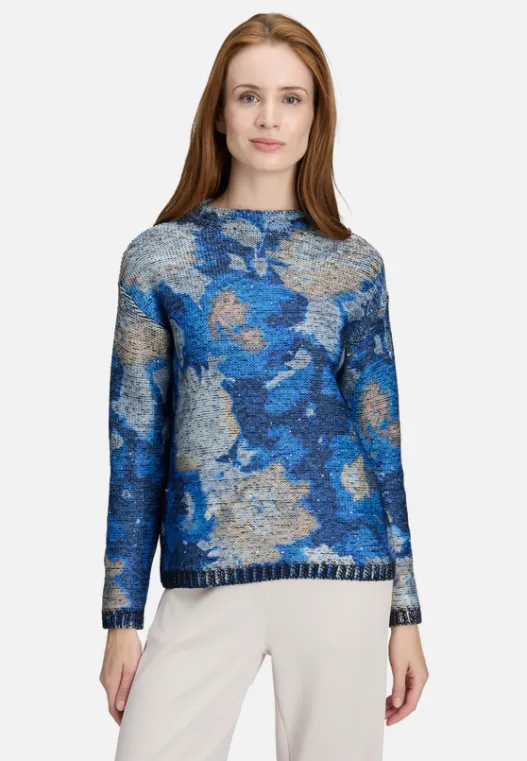 Betty Barclay Grobstrick-Pullover mit Print