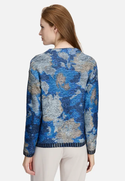 Betty Barclay Grobstrick-Pullover mit Print
