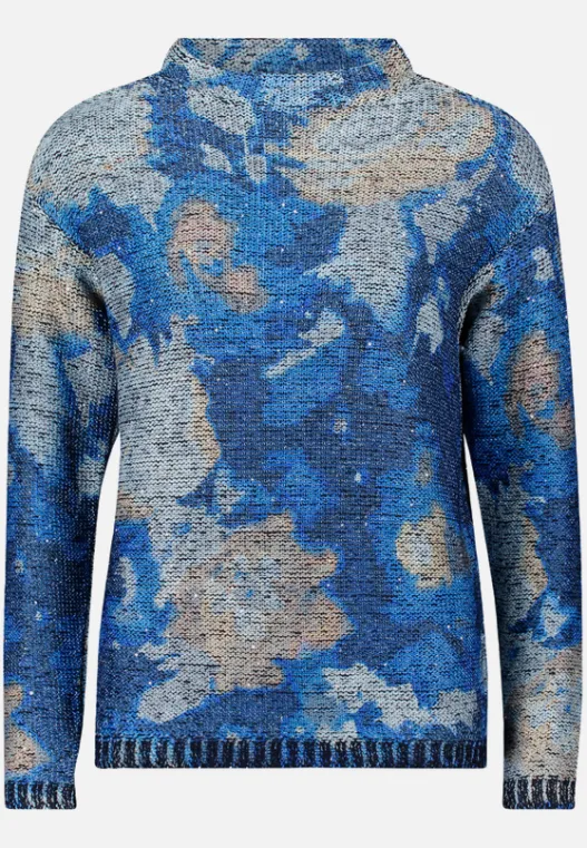 Betty Barclay Grobstrick-Pullover mit Print