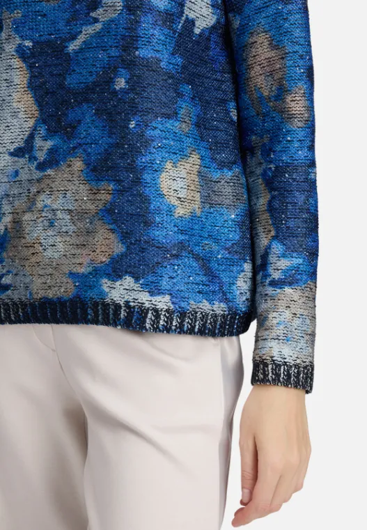Betty Barclay Grobstrick-Pullover mit Print