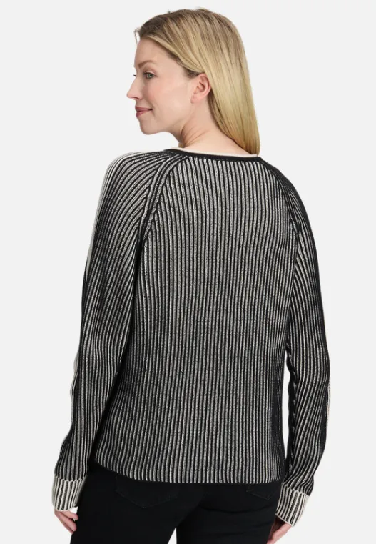 Betty Barclay Grobstrick-Pullover mit Rippenstruktur