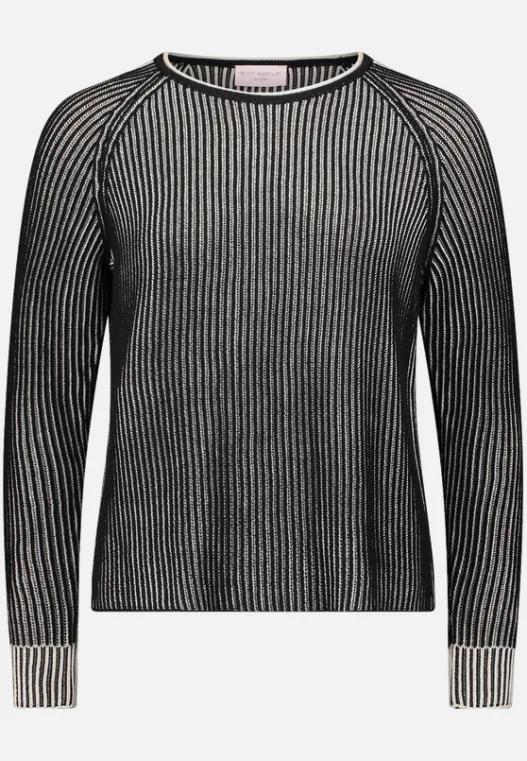 Betty Barclay Grobstrick-Pullover mit Rippenstruktur