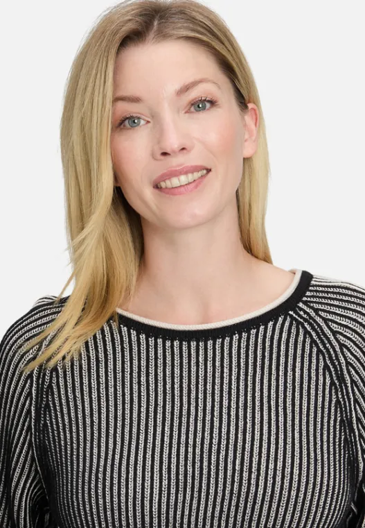 Betty Barclay Grobstrick-Pullover mit Rippenstruktur