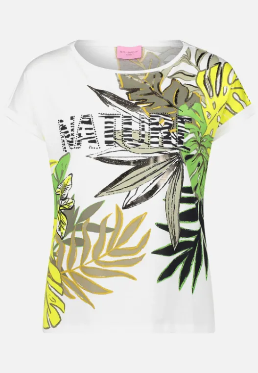 Betty Barclay Halbarm-Shirt mit Ärmelaufschlag
