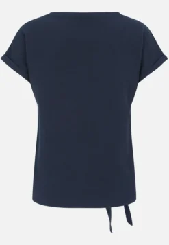 Betty Barclay Halbarm-Shirt mit Schleifenknoten