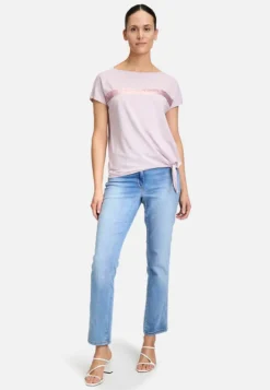 Betty Barclay Halbarm-Shirt mit Schleifenknoten