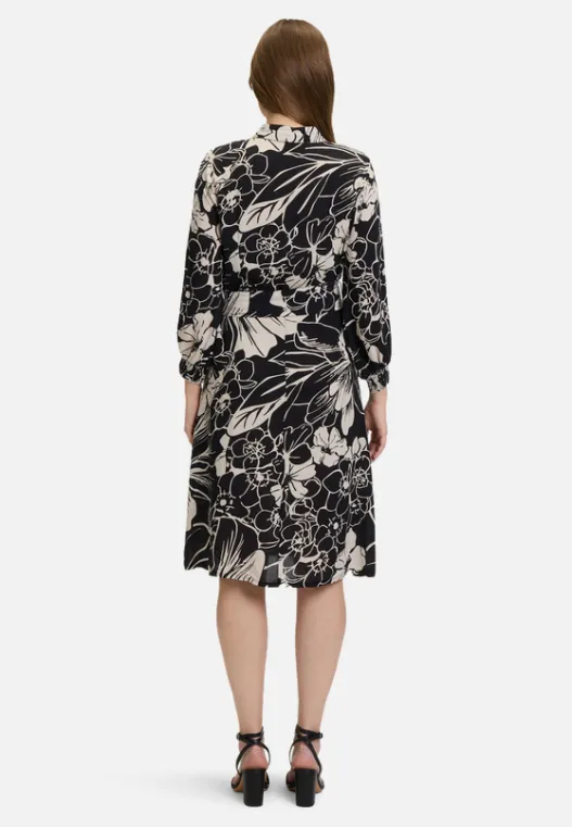 Betty Barclay Hemdblusenkleid mit Bindegürtel