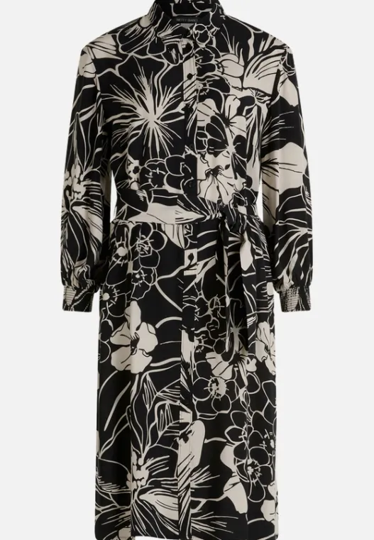 Betty Barclay Hemdblusenkleid mit Bindegürtel