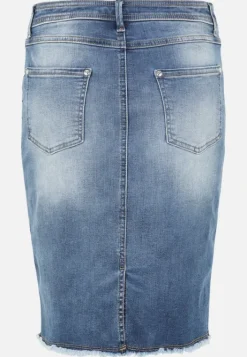 Betty Barclay Jeansrock mit Fransen
