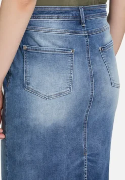 Betty Barclay Jeansrock mit Fransen