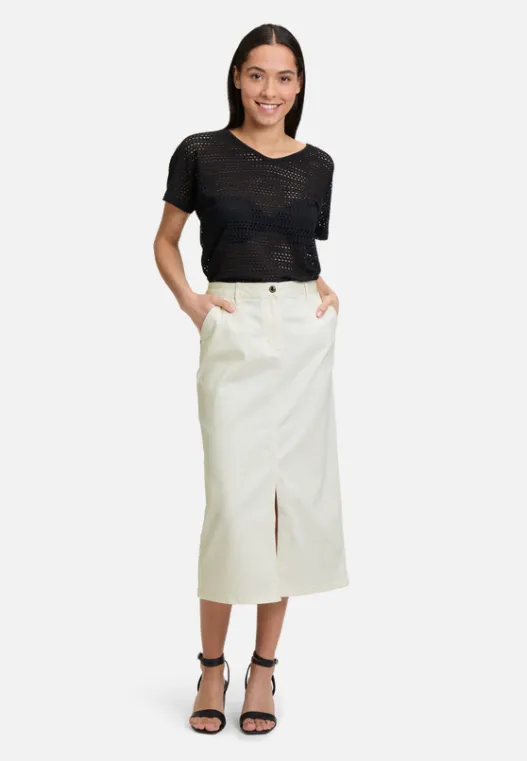 Betty Barclay Jeansrock mit Waschung