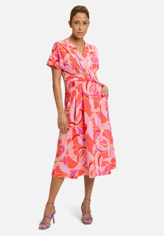 Betty Barclay Jerseykleid mit überschnittenen Ärmeln
