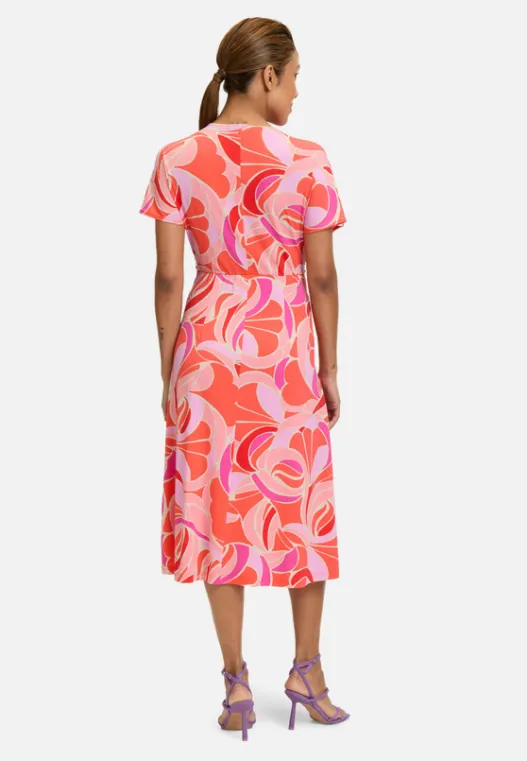 Betty Barclay Jerseykleid mit überschnittenen Ärmeln