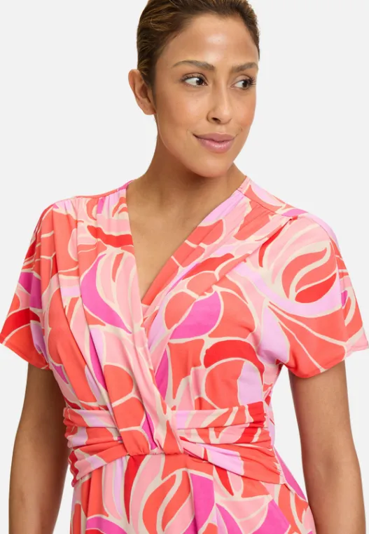 Betty Barclay Jerseykleid mit überschnittenen Ärmeln