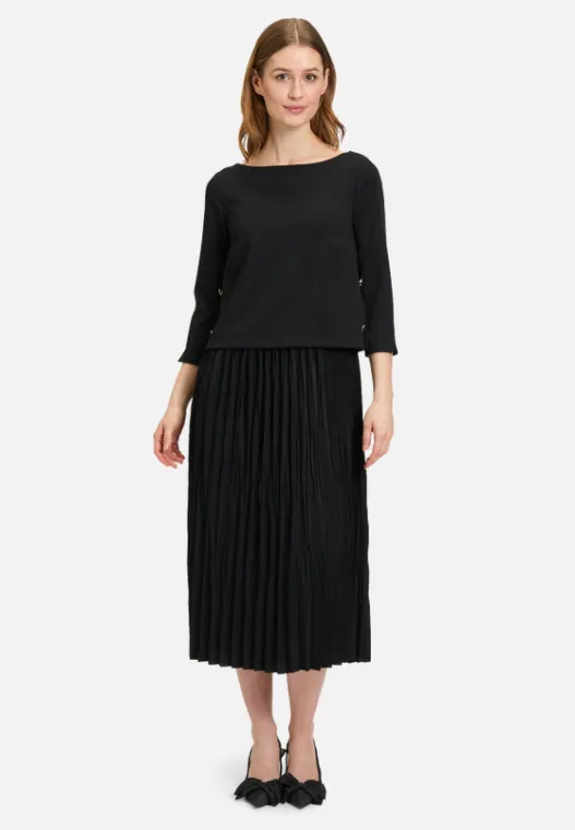 Betty Barclay Jerseykleid mit Plissee
