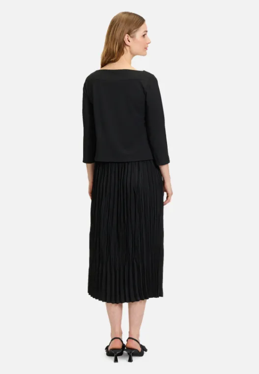 Betty Barclay Jerseykleid mit Plissee
