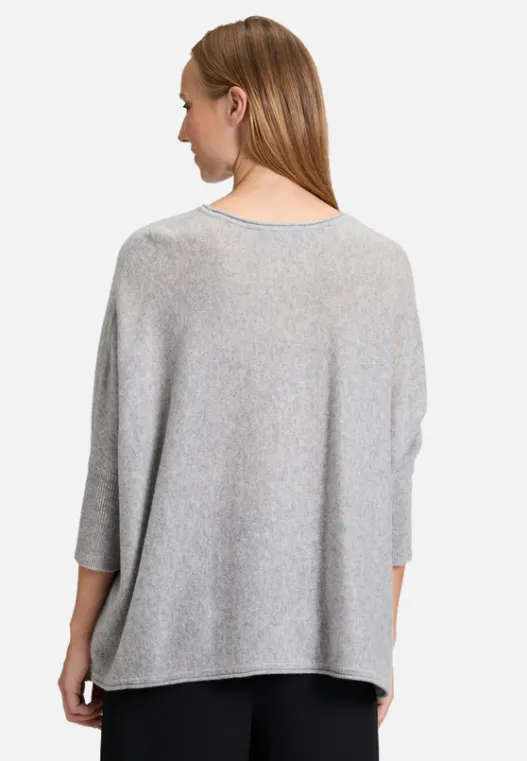 Betty Barclay Kaschmir-Pullover mit überschnittenen Ärmeln