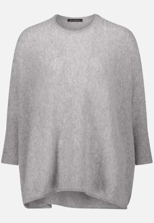 Betty Barclay Kaschmir-Pullover mit überschnittenen Ärmeln