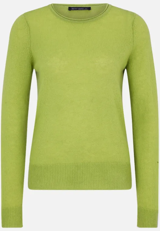 Betty Barclay Kaschmir-Pullover mit Rundhalsausschnitt