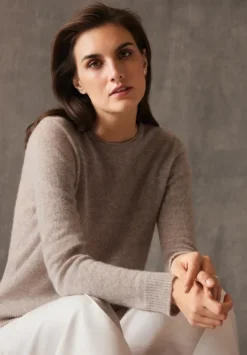 Betty Barclay Kaschmir-Pullover mit Rundhalsausschnitt