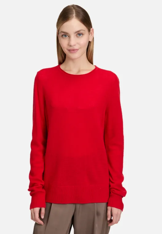 Betty Barclay Kaschmir-Pullover mit Rundhalsausschnitt