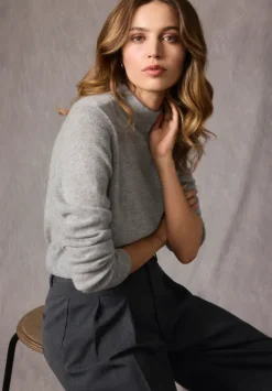 Betty Barclay Kaschmir-Pullover mit Stehkragen