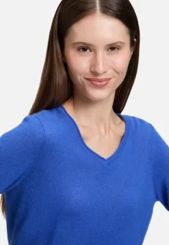Betty Barclay Kaschmir-Pullover mit V-Ausschnitt