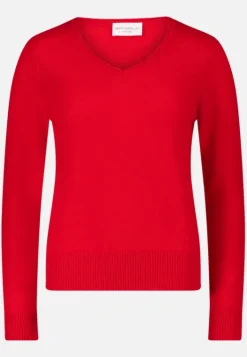 Betty Barclay Kaschmir-Pullover mit V-Ausschnitt