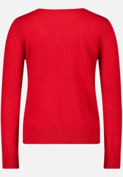Betty Barclay Kaschmir-Pullover mit V-Ausschnitt