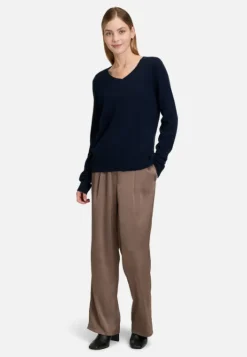 Betty Barclay Kaschmir-Pullover mit V-Ausschnitt