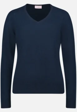Betty Barclay Kaschmir-Pullover mit V-Ausschnitt