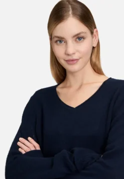 Betty Barclay Kaschmir-Pullover mit V-Ausschnitt