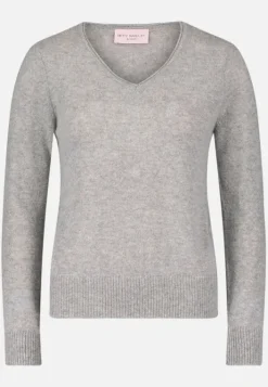 Betty Barclay Kaschmir-Pullover mit V-Ausschnitt