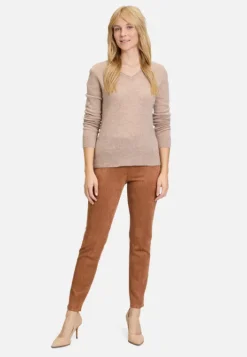 Betty Barclay Kaschmir-Pullover mit V-Ausschnitt